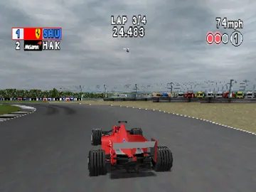 F1 2000 (US) screen shot game playing